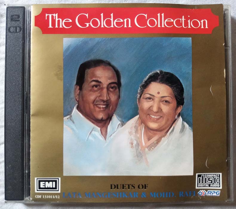 The Golden Collection Duets Of Lata Mangeshkar & Mohd. Rafi Hindi Audio CD (2)