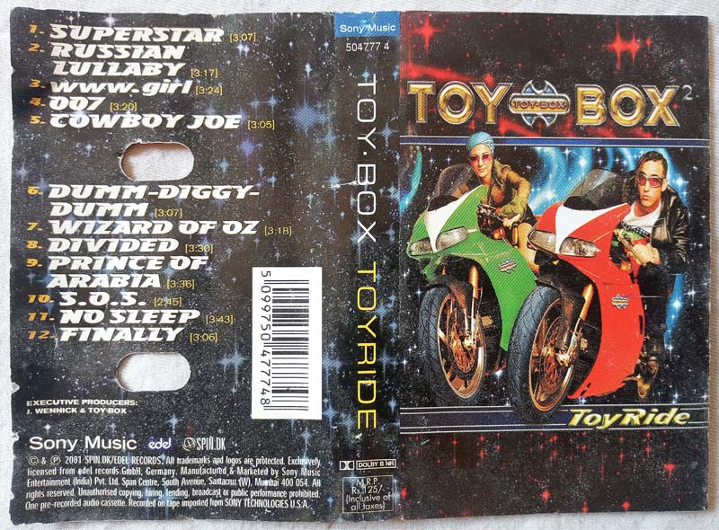 Toy Box Toy Ride Audio Cassette
