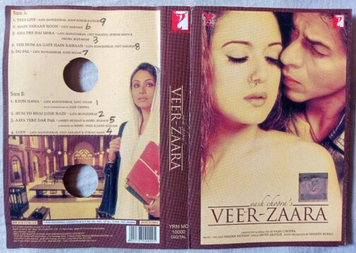 Veer Zaara Hindi Audio Cassette By Madan Mohan
