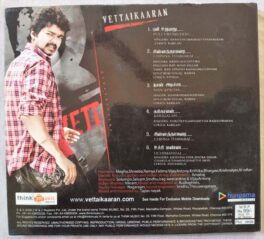 Vettaikaaran Tamil Audio Cd By Vijay Antony