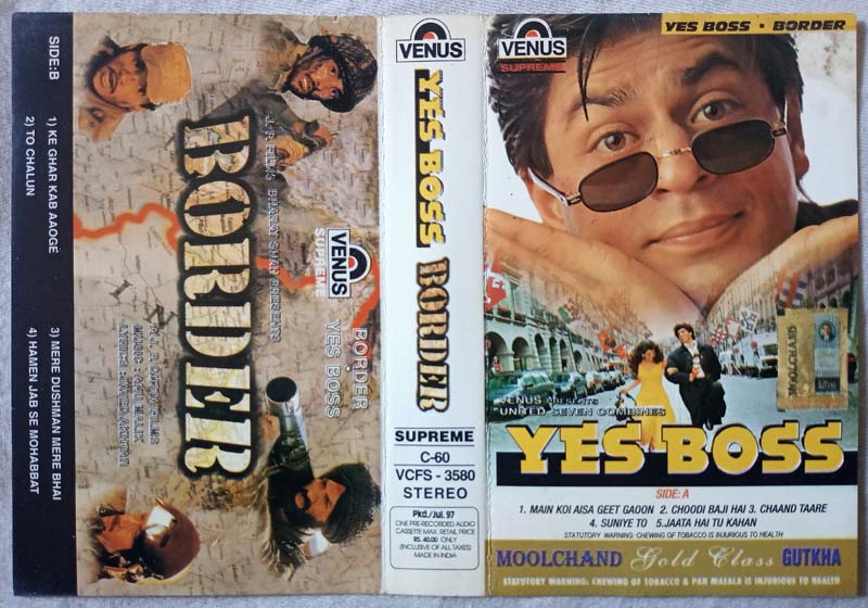 Yes Boss - Border Hindi Audio Cassette
