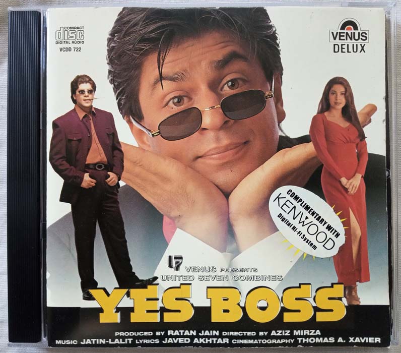 Yes Boss Hindi Audio CD By Jatin-Lalit (1)