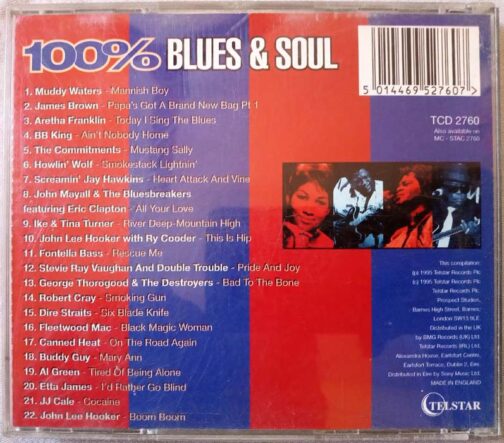 100 % Blues & Soul Audio cd (1)