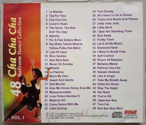 48 Cha Cha Cha Ballroom Dance Collection Vol 1 Audio cd (1)