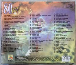 80 Sound Effects Audio cd