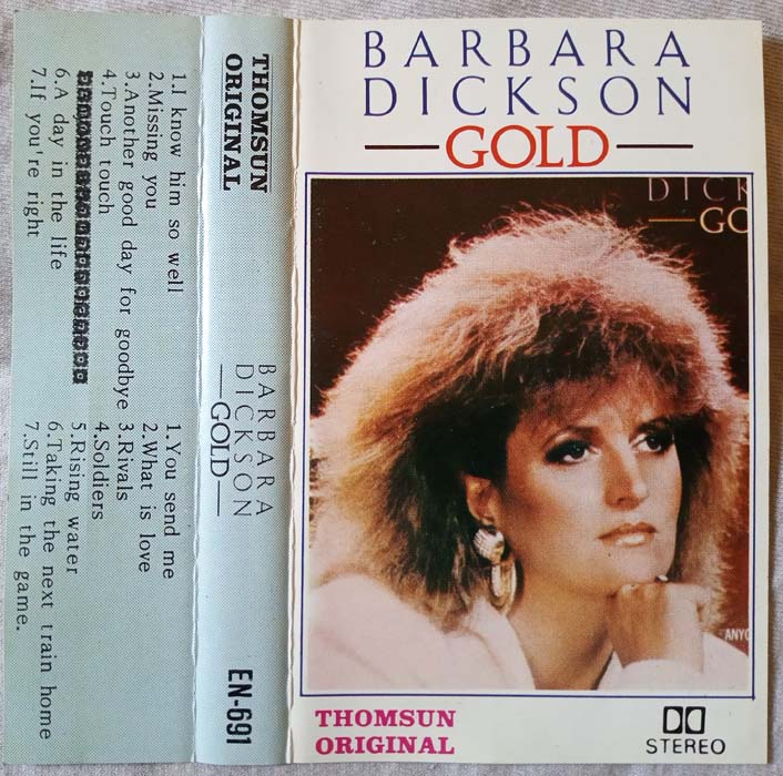 Barbara Dicksn Gold Audio Cassette