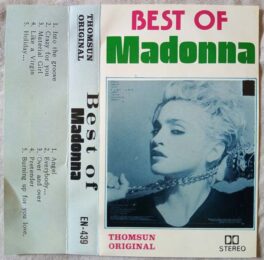 Best of Madonna Audio Cassette
