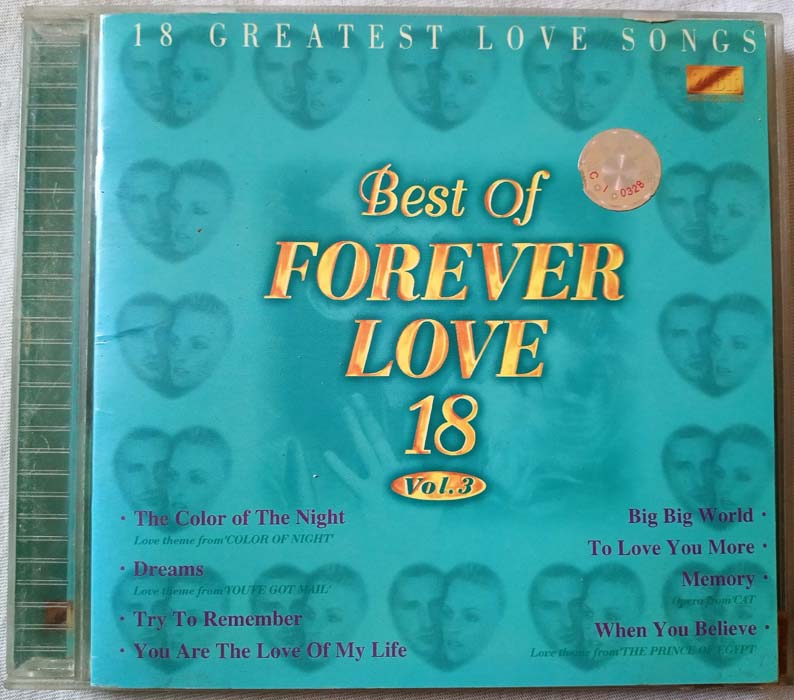 Best of forever love 18 Vol 3 Audio cd