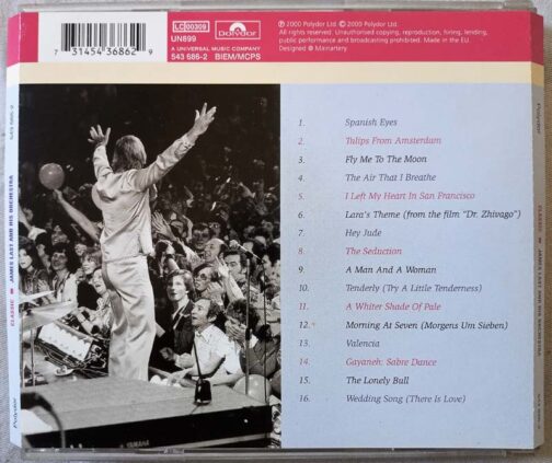 Classic James Last and His Orchestra Audio Cd