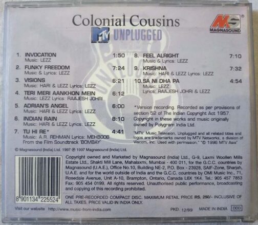 Colonial Cousins Hindi Audio cd (1)
