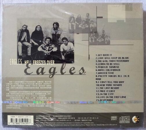 Eagles Hell Freezes Over Audio cd