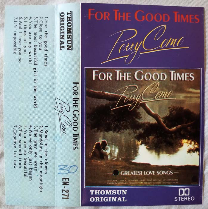 For The Good Times Perry Como Audio Cassette