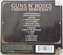 Guns N Roses Chinese Democracy Audio cd