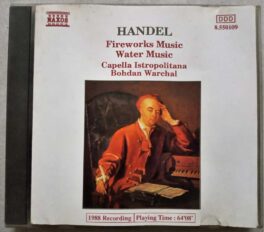 Handel Fireworks Music Water Music Capella Istropolitana Bohdan Warchak Audio cd