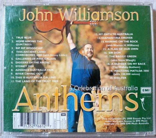 Jogn Williamson Anthems Audio cd