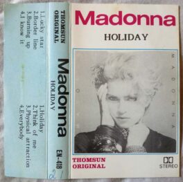 Madonna Holiday Audio Cassette