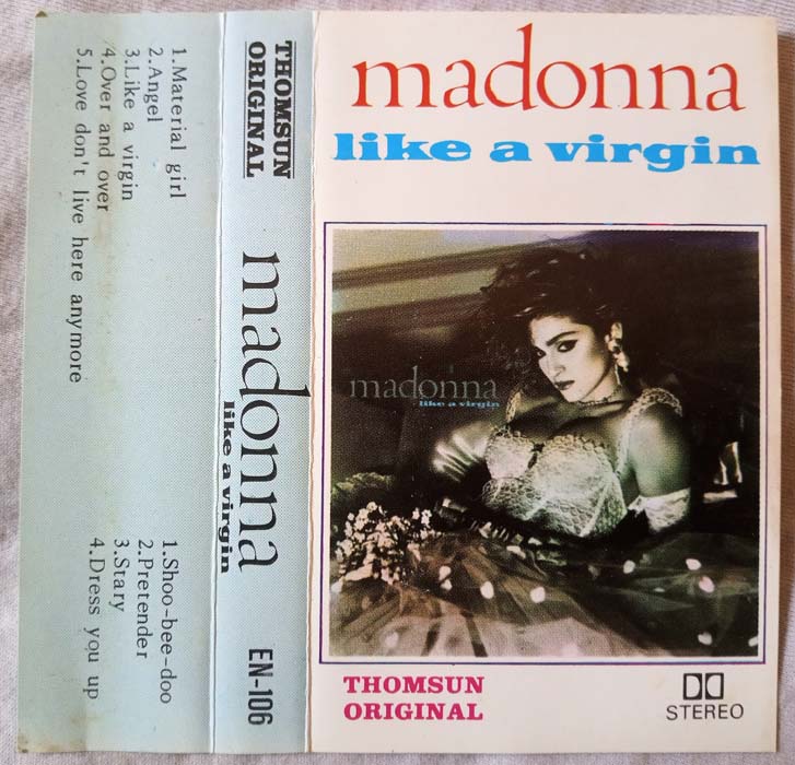 Madonna Like A Virgin Audio Cassette