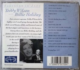 Teddy Wilson with Billie Holiday Audio cd