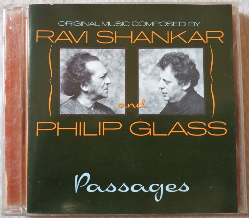 Passages Ravi Shankar and Philip Glass Audio cd (2)