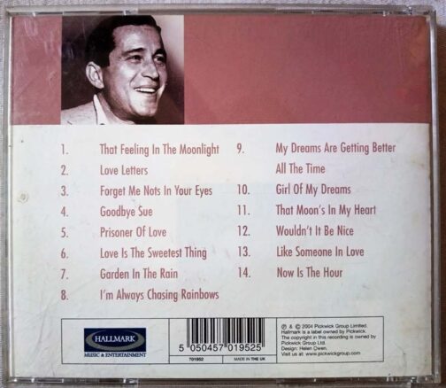 Perry Como A Collection of his Greatest Hits Audio cd (1)