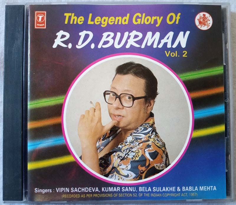 The Legend Glory of R.D.Burman vol 2 Hindi Audio cd (2)