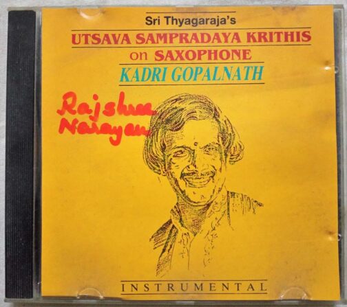 Utsave Sampradaya Krithis on Sxophone Kadri Gopalnath Intrumental Audio Cd (2)