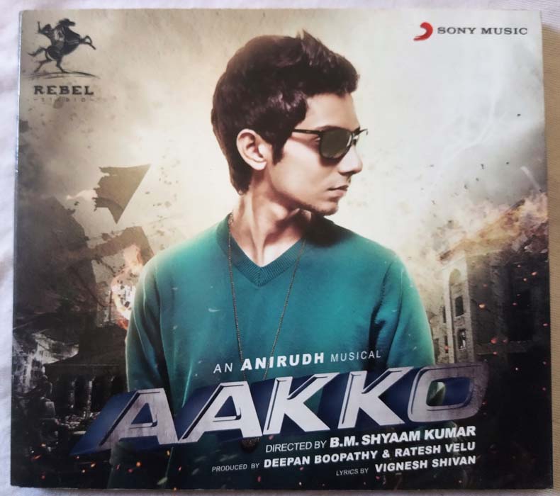 Aakko Tamil Audio Cd By Anirudh Ravichander (2)