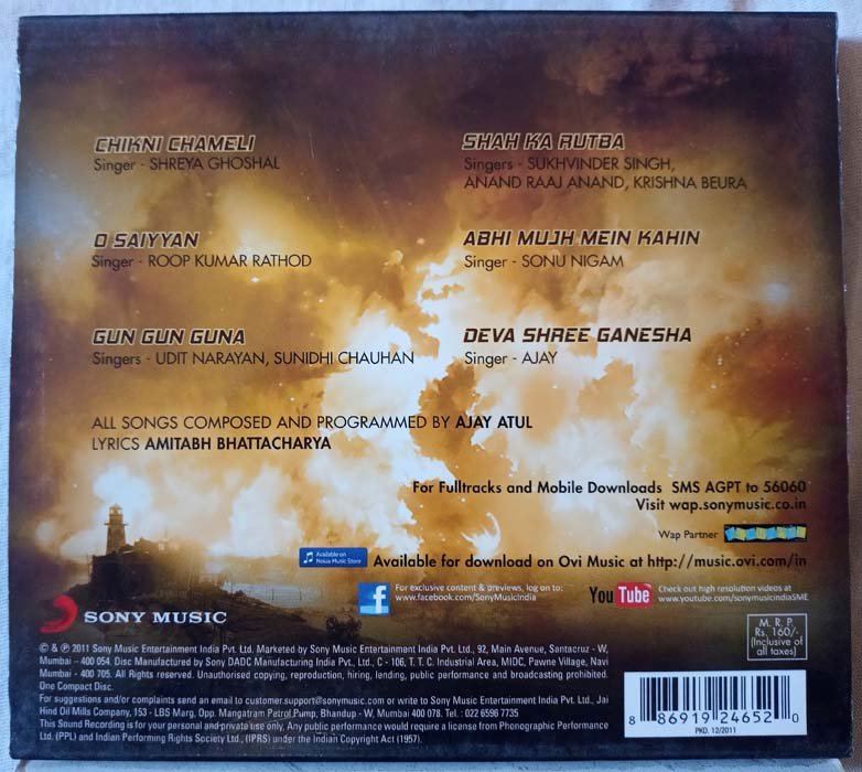 Agneepath Audio CD Hindi