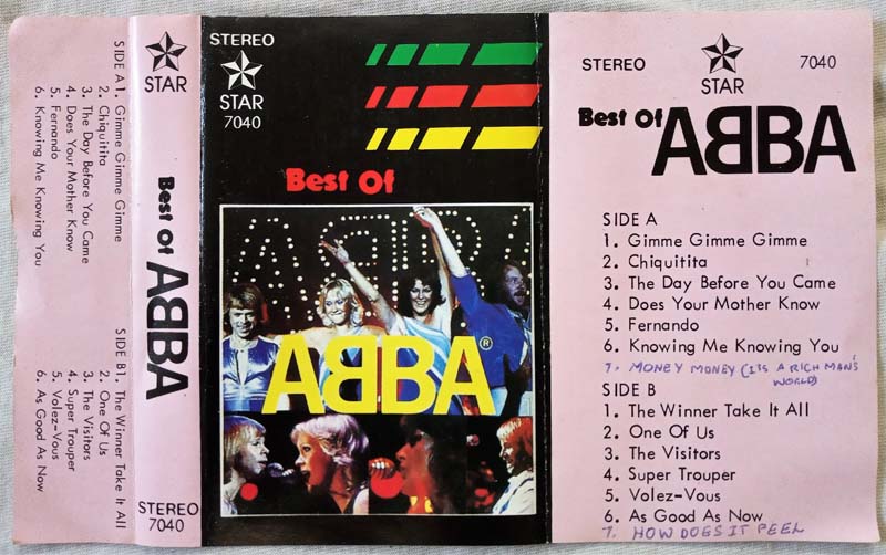 Best of Abba Audio Cassettes .03