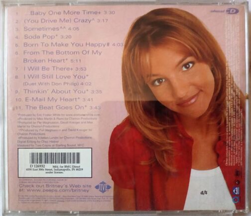 Britney Spears Baby One More Time Audio cd