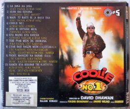 Coolie No 1 Hindi Audio cd By Anand Milind