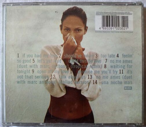 Jennifer Lopez on the 6 Audio cd (2)