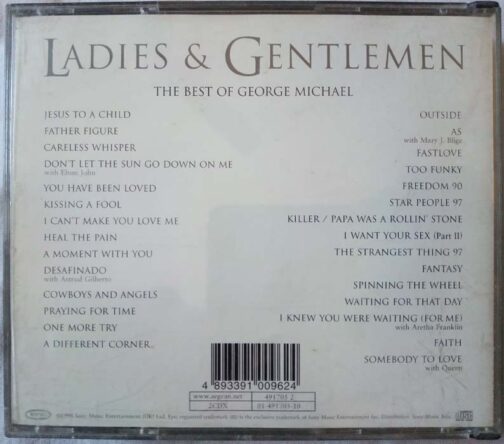 Ladies & Gentleman The Best Of George Micheal Audio CD (2)