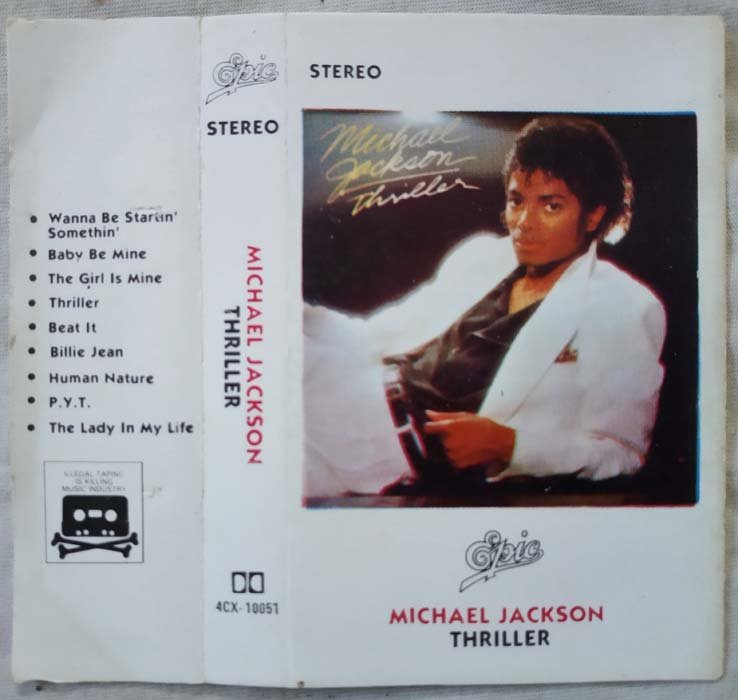 Michael Jackson Thriller Audio Cassette