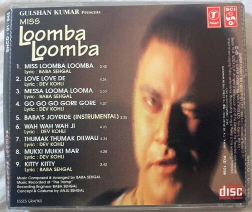 Miss Loomba Loomba Baba Sehgal Hindi Audio Cd (1)