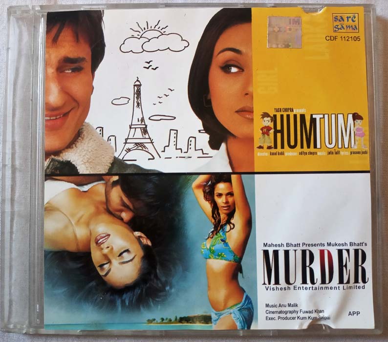 Murder - Hum Tum Hindi Audio cd