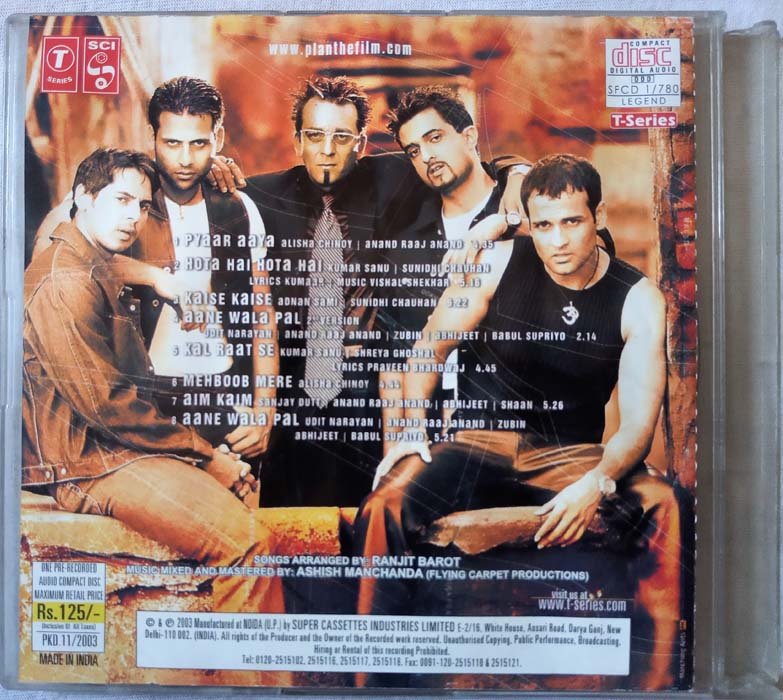 Plan Hindi Audio cd