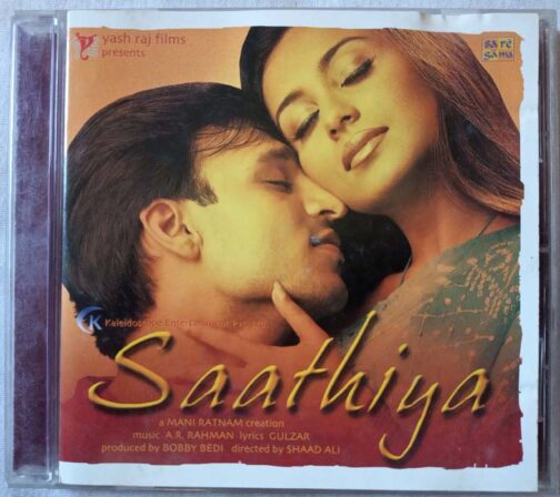 Saathiya Hindi Audio Cd By A.R. Rahman.. (2)
