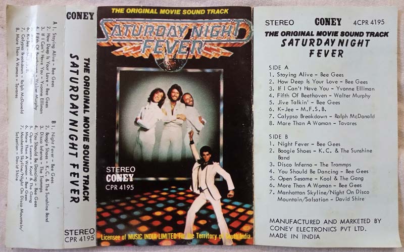 Saturday Night Fever Audio Cassette