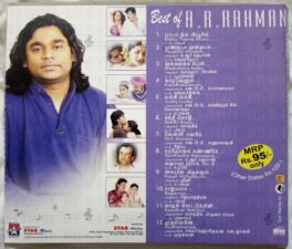 Best of A.R.Rahman Tamil Audio cd