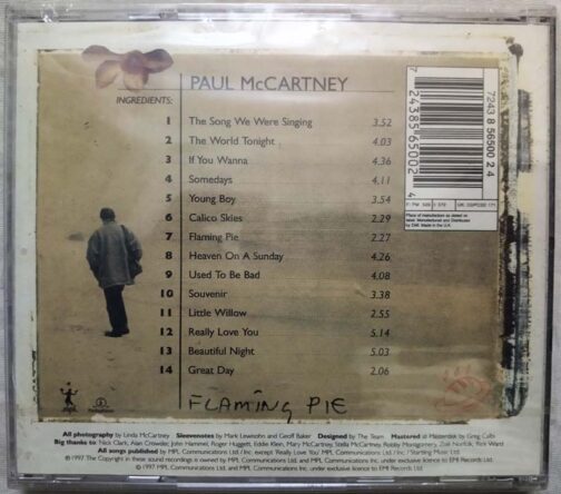 Flaming Pie Paul Mc Cartney Audio Cd