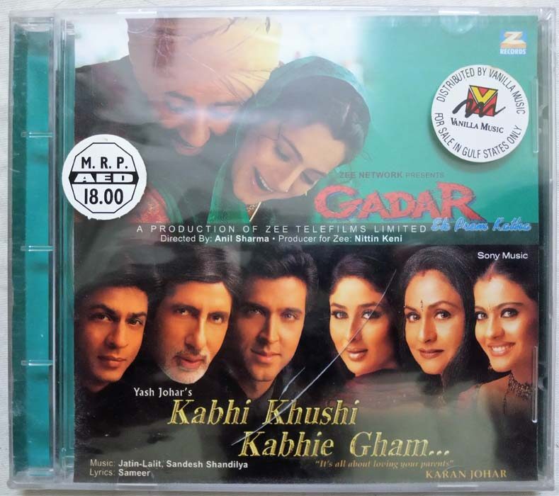 Gadar - Kabhi Khushi Kabhie Gham Hindi Audio