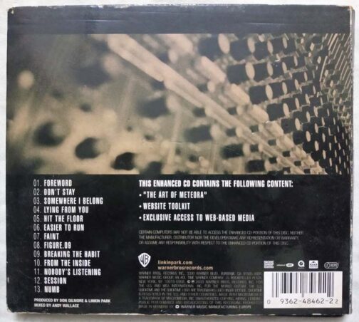 Linkin Park Meteora Audio Cd