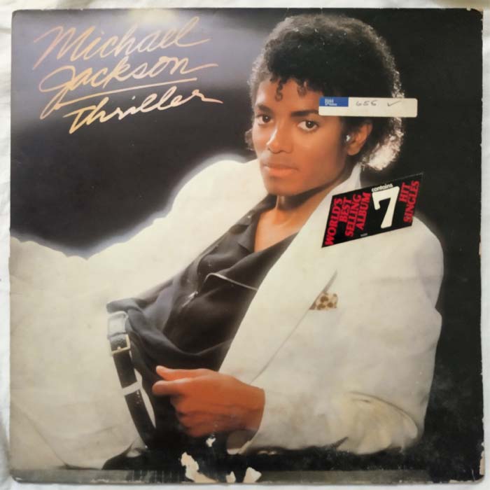 Micheal Jackson Thriller Vinyl Record (3)
