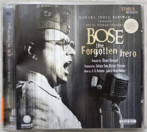 Netaji Subhash Chandra Bose The Forgotten Hero Hindi Audio Cd By A.R. Rahman