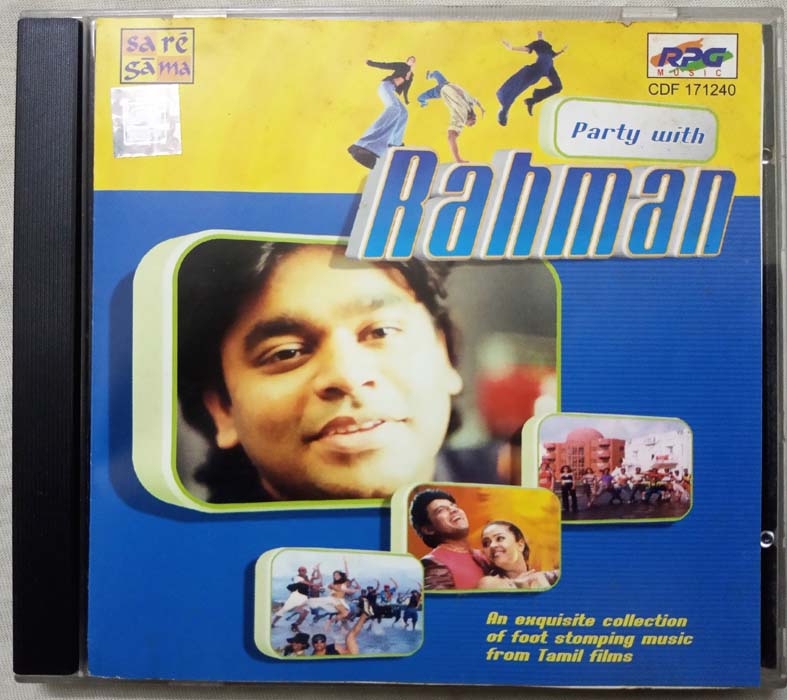 Party with Rahman Tamil Audio cd