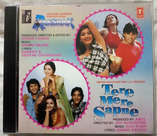 Rakshak - Tere Mere Sapne Hindi Audio Cd (2)