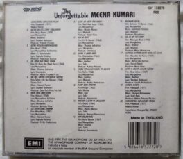 The Unforgettable Meena Kumari Hindi Audio Cd