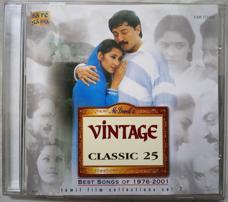 Vintage Classical 25 best of 1976 – 2001 Tamil Audio Cd (2)