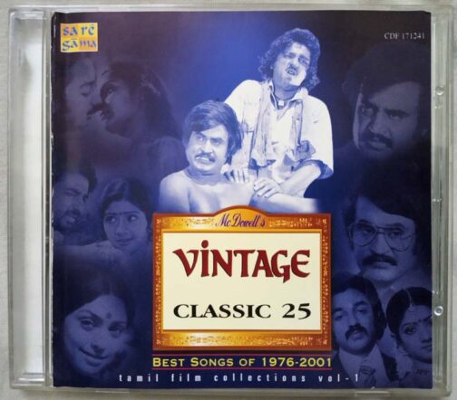 Vintage Classical 25 best of 1976 – 2001 Vol 1Tamil Audio CD (2)